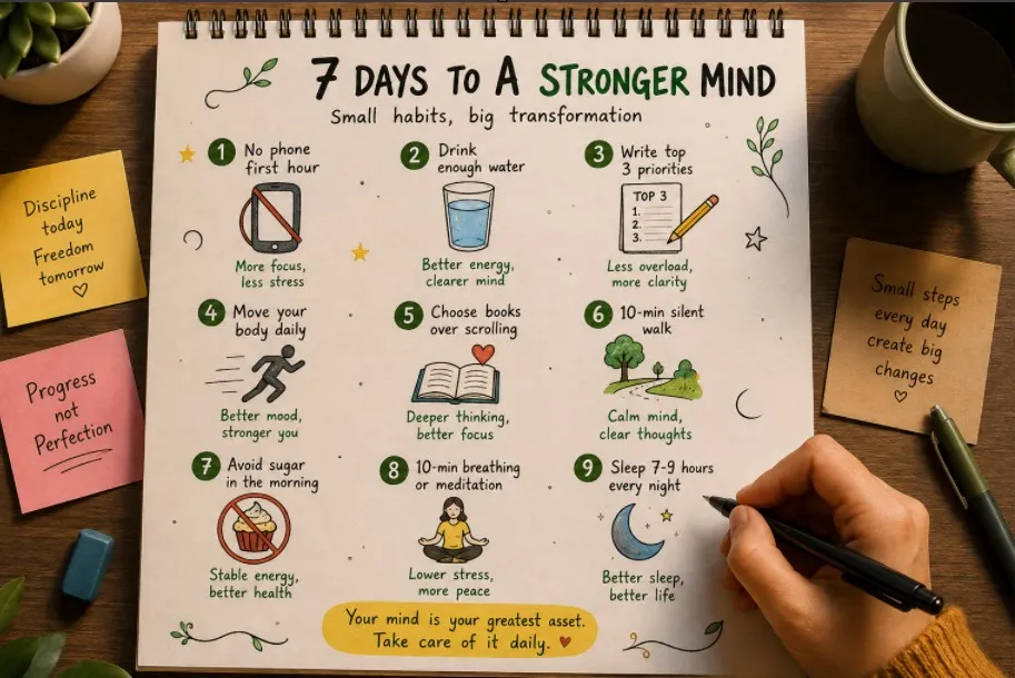 Rewire Your Mind in 7 Days: 9 Simple Habits That Can Change Your Life